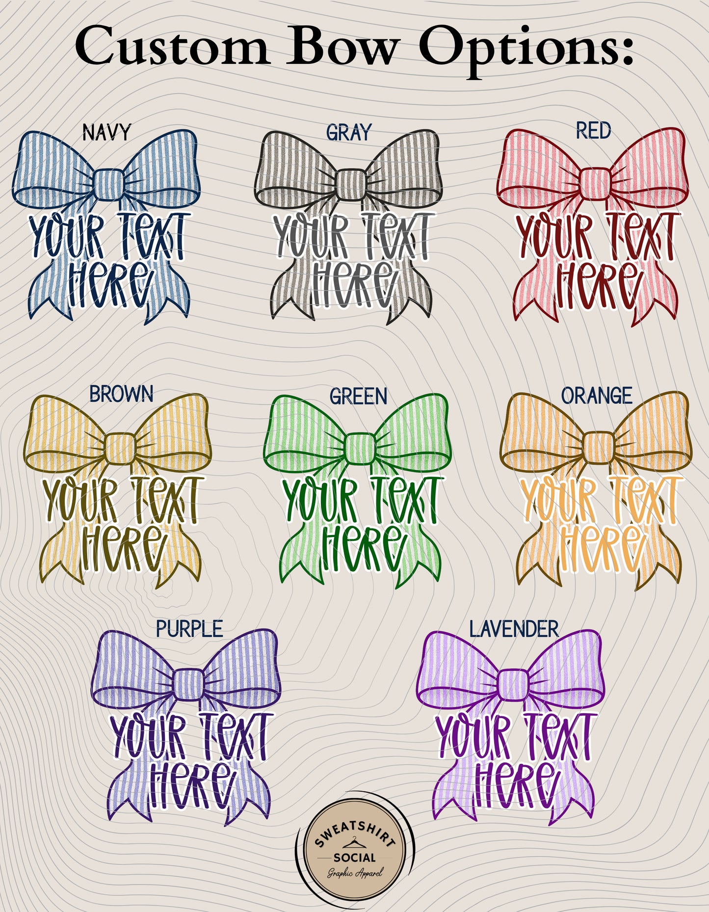 Kids Custom Bow T-shirt or Sweatshirt Shirt – Girly Back to School Tee (Youth & Toddler Sizes)