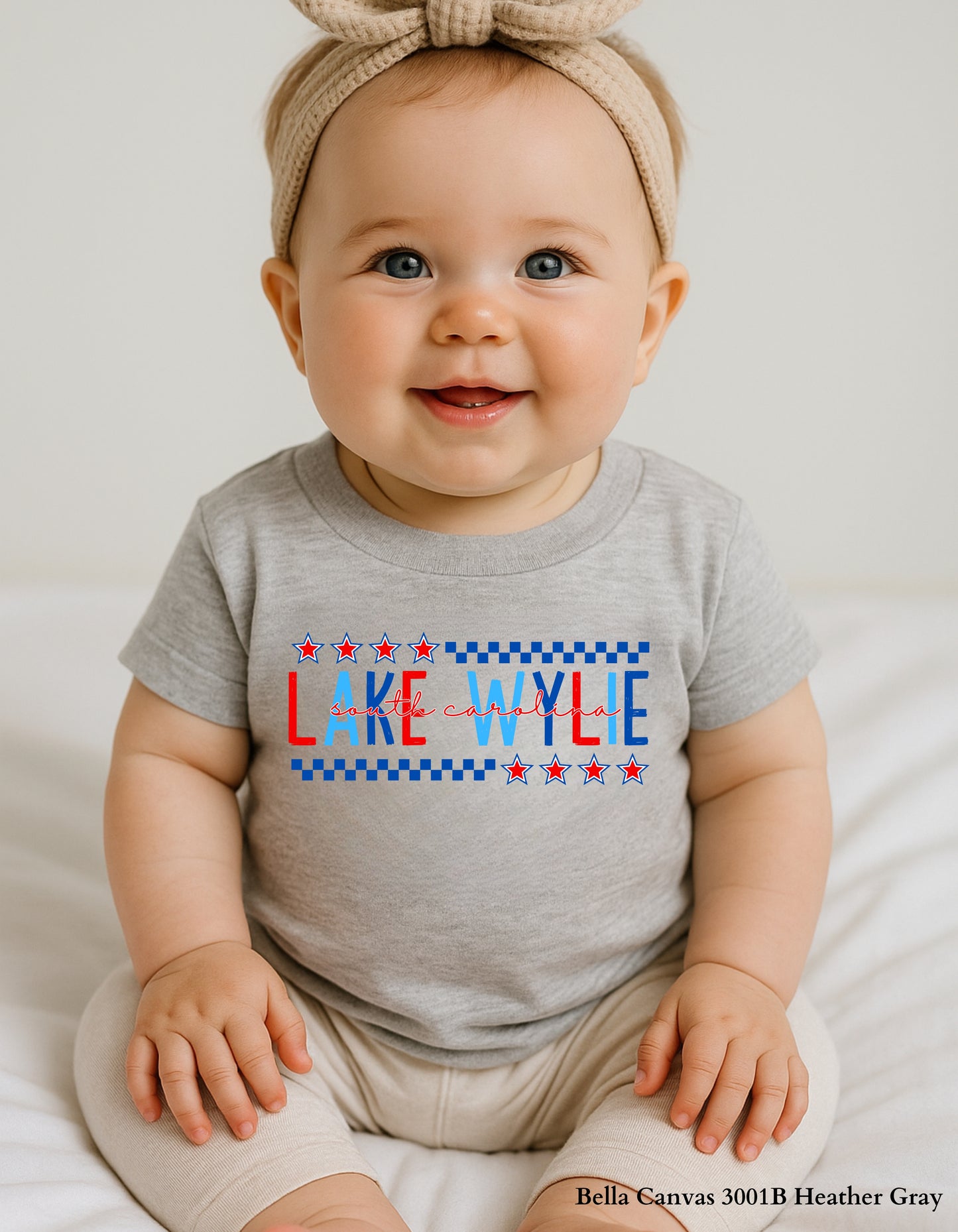Kids’ Lake Wylie Fourth of July Shirt – Patriotic Hometown Tee (Infant, Toddler & Youth Sizes)