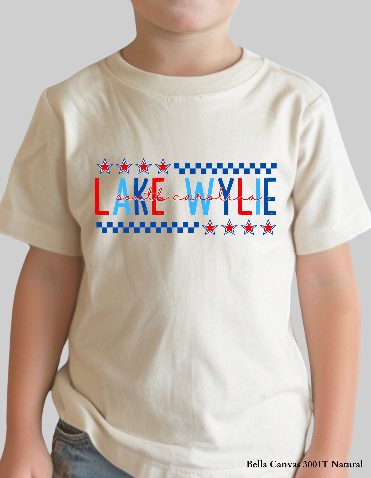 Kids’ Lake Wylie Fourth of July Shirt – Patriotic Hometown Tee (Infant, Toddler & Youth Sizes)