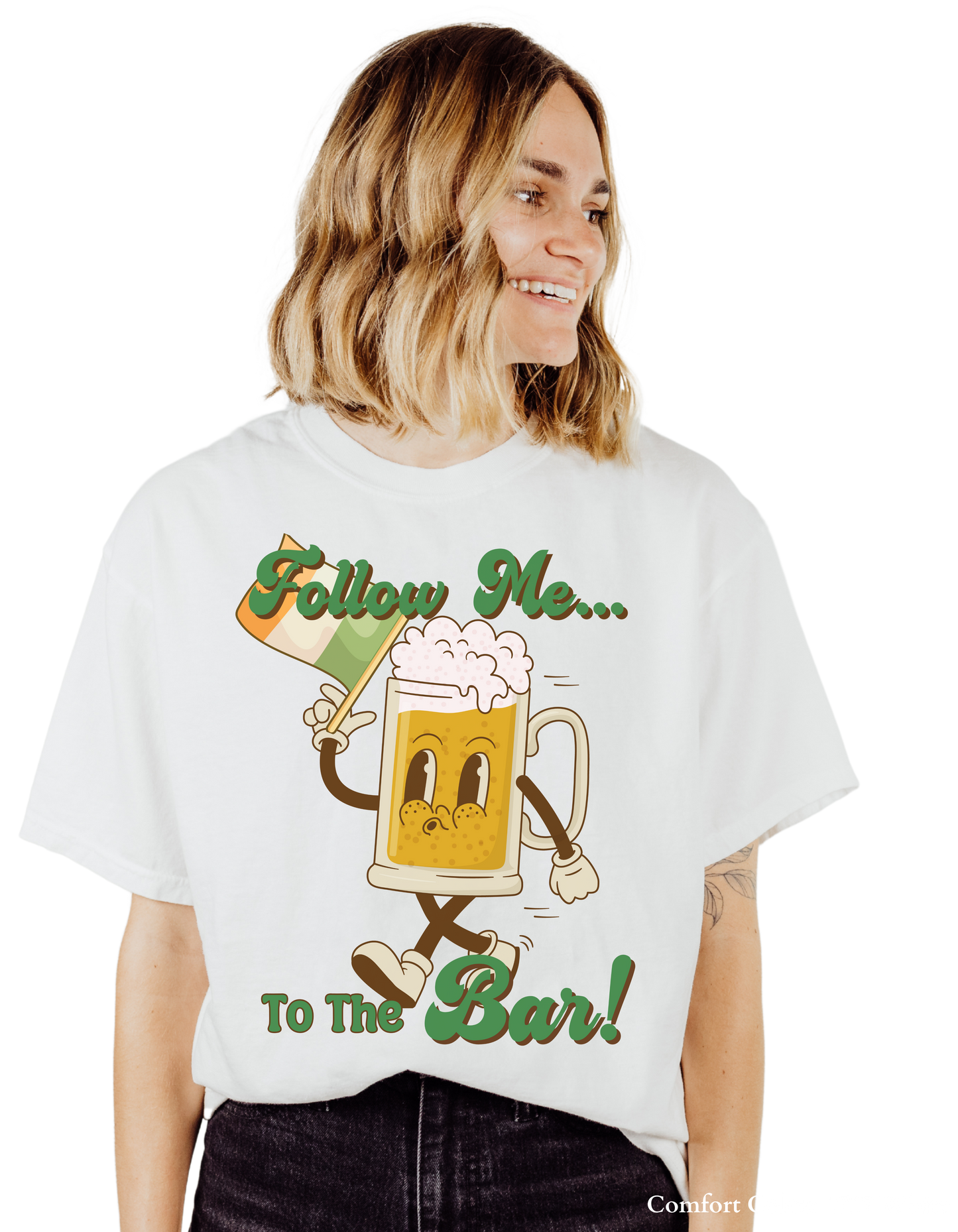 Follow Me… To The Bar! St. Patrick’s Day Shirt & Sweatshirt 🍺☘️