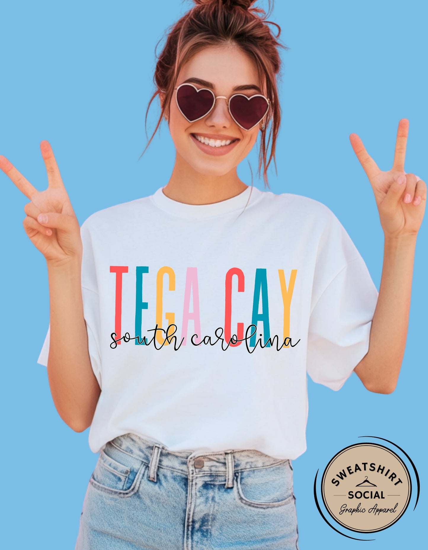 Tega Cay South Carolina Shirt – Colorful Hometown Tee