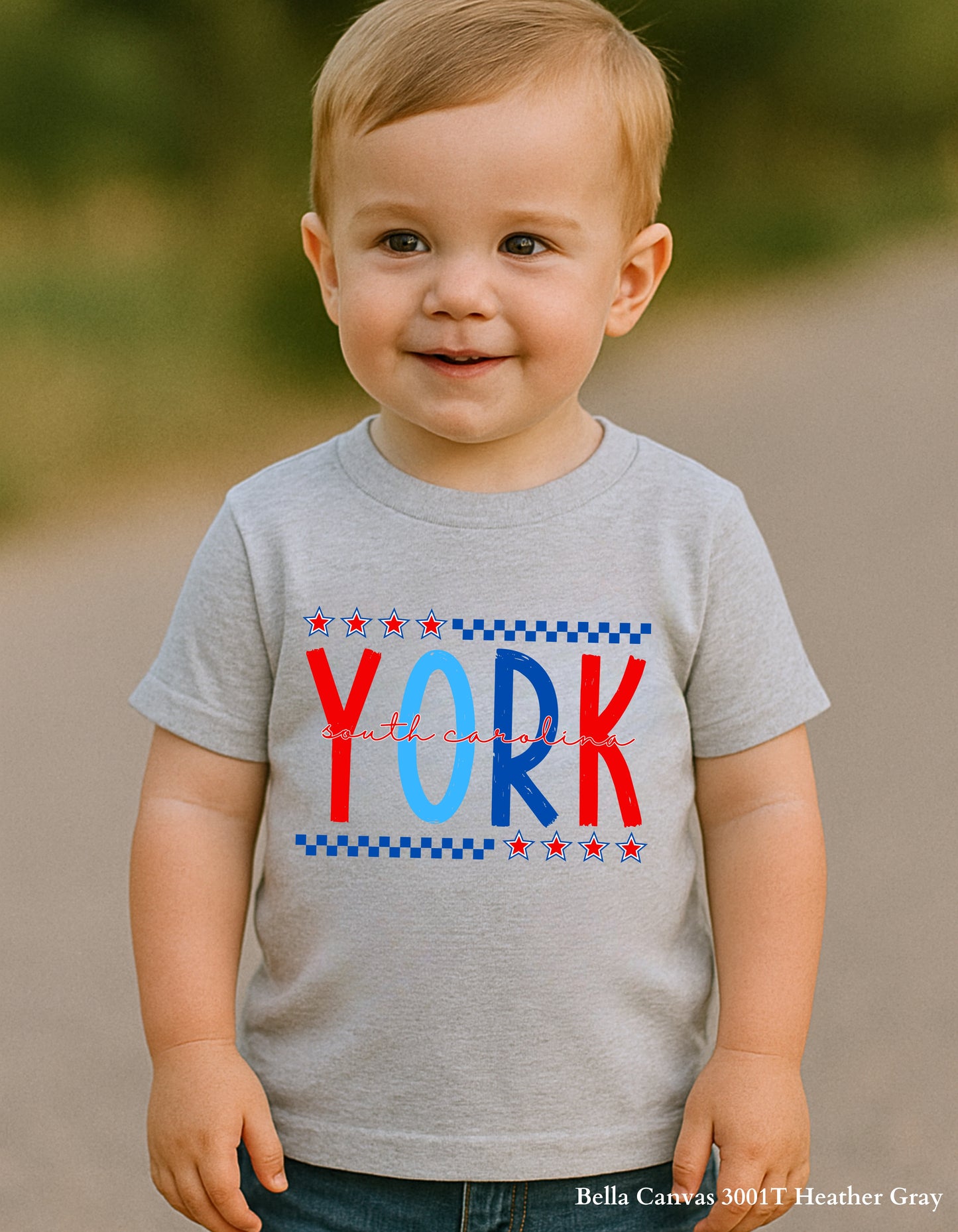 Kids’ York Fourth of July Shirt – Patriotic Hometown Tee (Infant, Toddler & Youth Sizes)