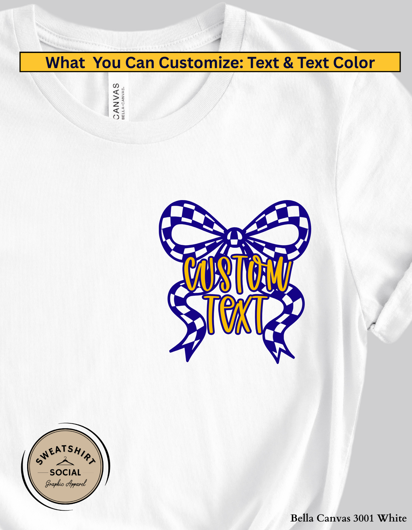 Custom Fort Mill Yellow Jackets Cheer Shirt – Pick Your Design (JV, Varsity, or FMHS Cheer)