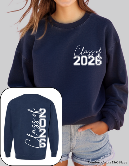 Class of 2026 Script & Varsity Senior Shirt – Graduation T-Shirt or Sweatshirt