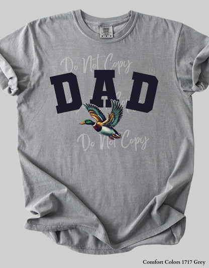 Mallard Duck Block DAD Shirt T-Shirt or Sweatshirt – Hunting-Inspired Gift for Outdoorsy Dads