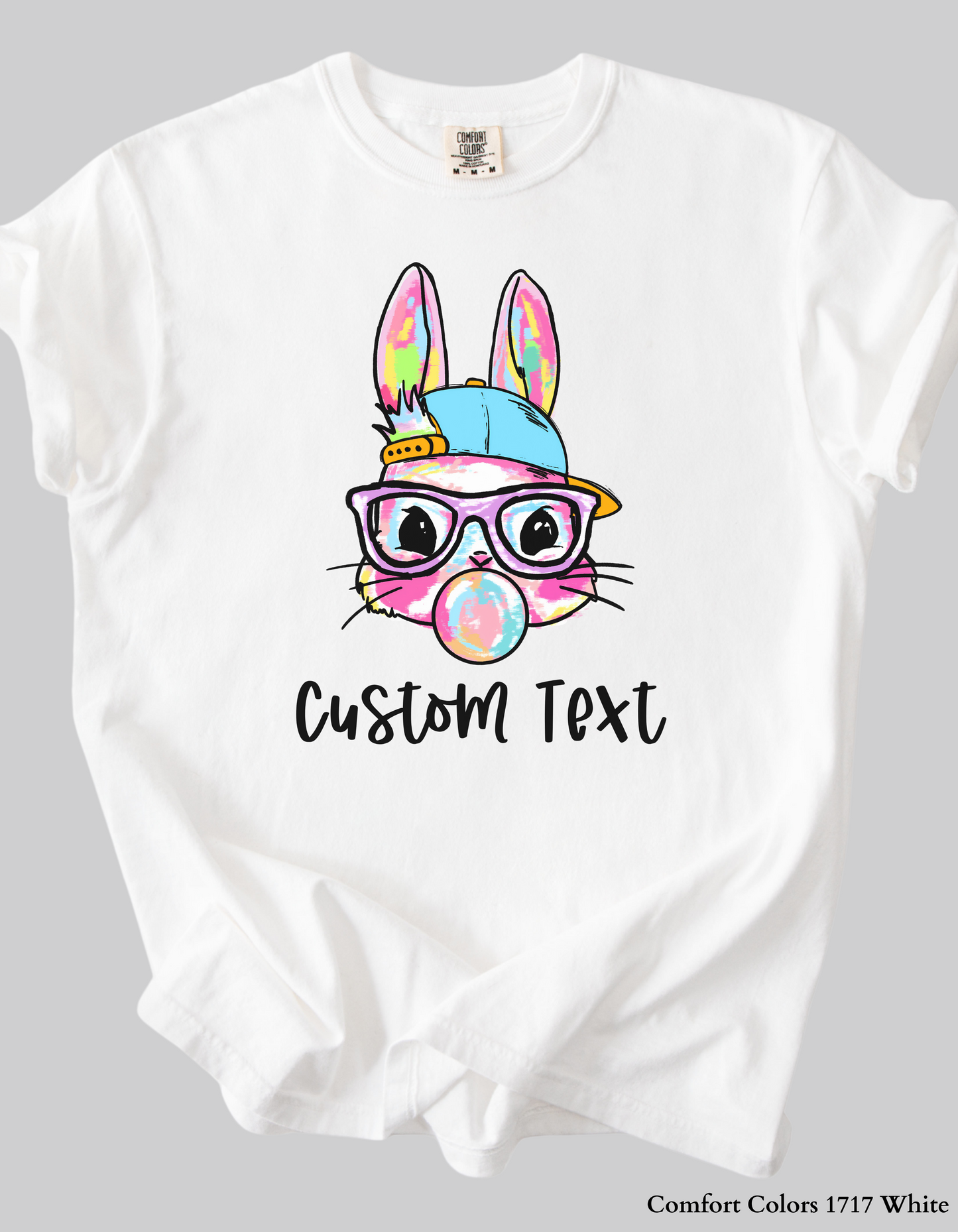 Custom Boy Bubble Bunny – Personalized Adult Easter T-Shirt or Sweatshirt (Family Matching)