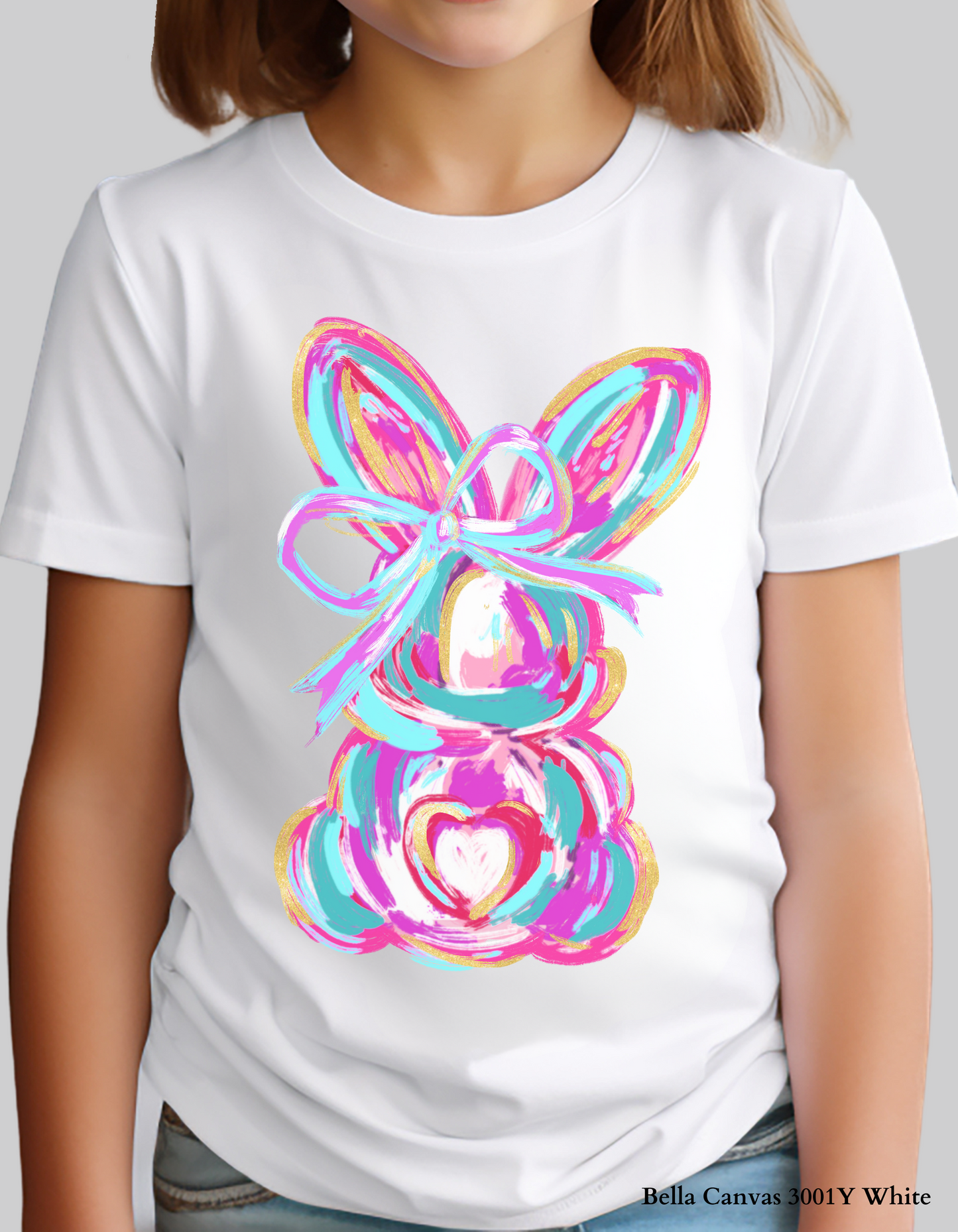 Color Splash Bunny – Kids' T-Shirt
