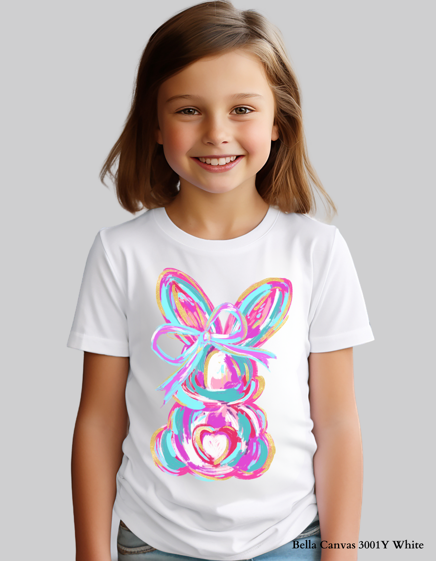 Color Splash Bunny – Kids' T-Shirt