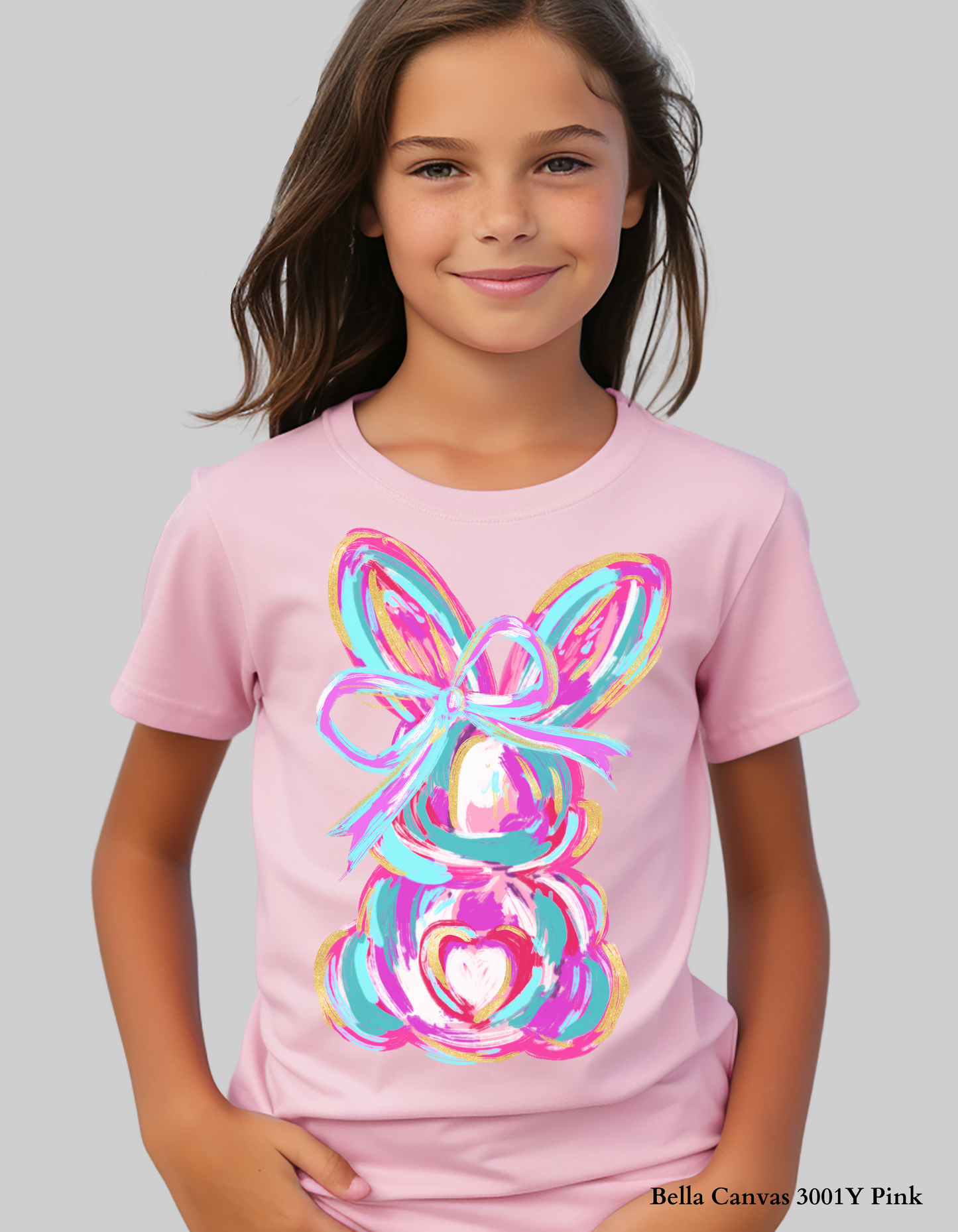Color Splash Bunny – Kids' T-Shirt