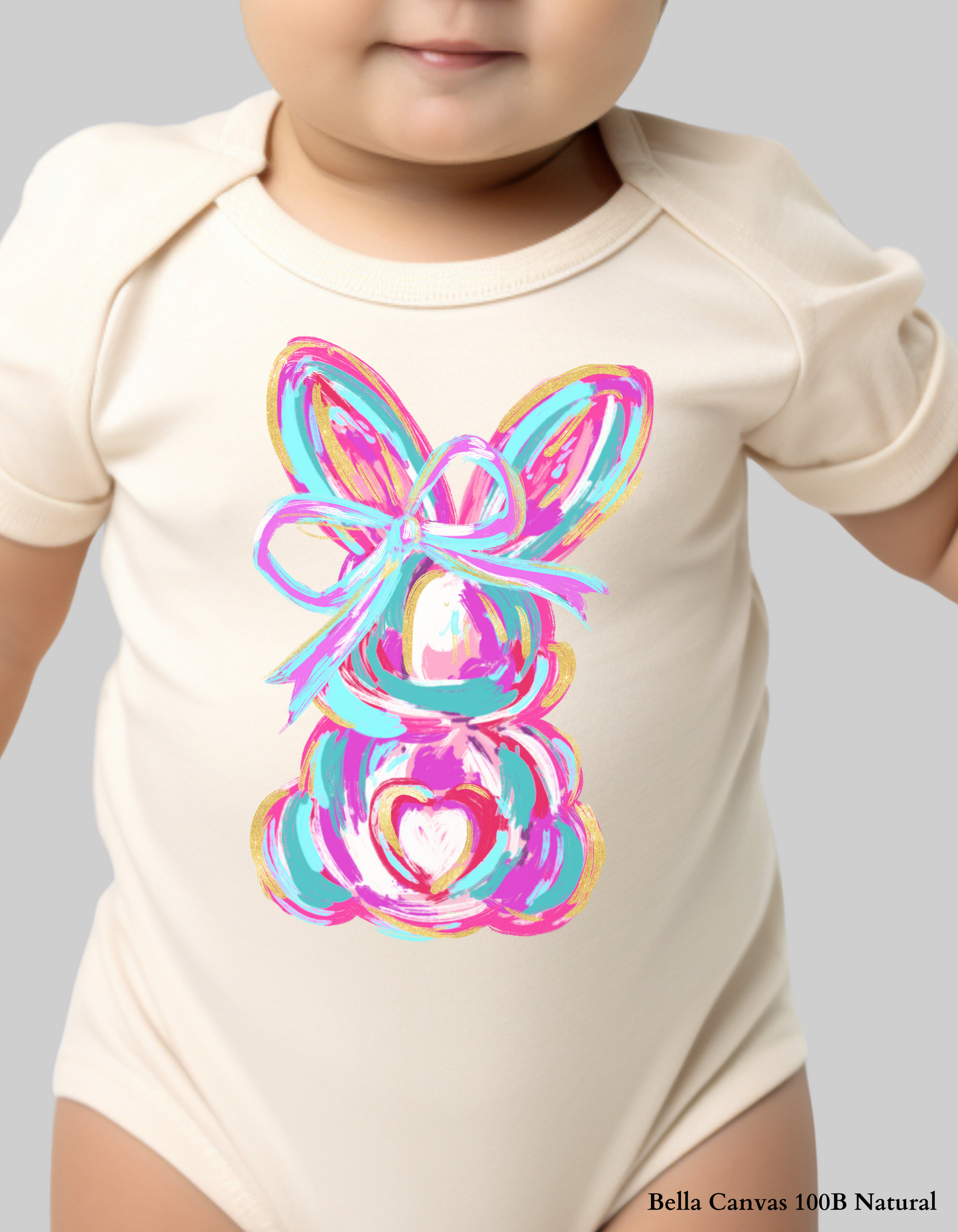 Color Splash Bunny – Kids' T-Shirt