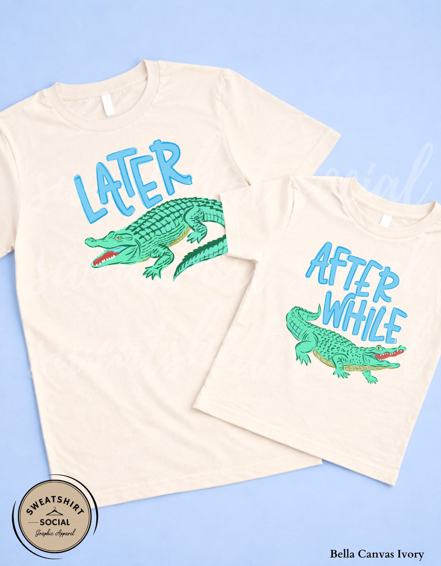 Later Gator After While Kids Shirt – Fun Retro Alligator Tee for Boys & Girls (Infant, Toddler & Youth)