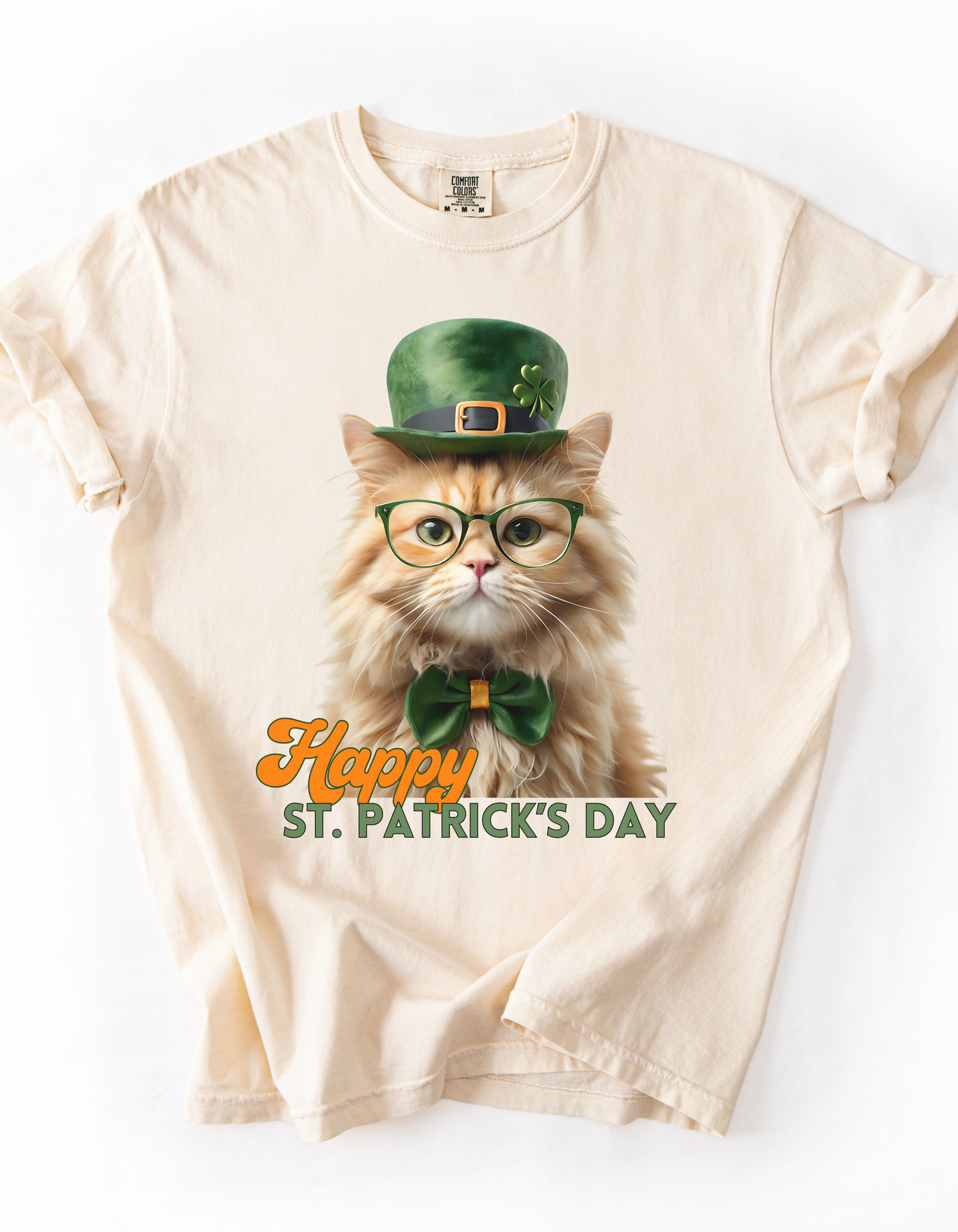 Lucky Cat St. Patrick’s Day Shirt & Sweatshirt – Funny Irish Outfit 🍀😻