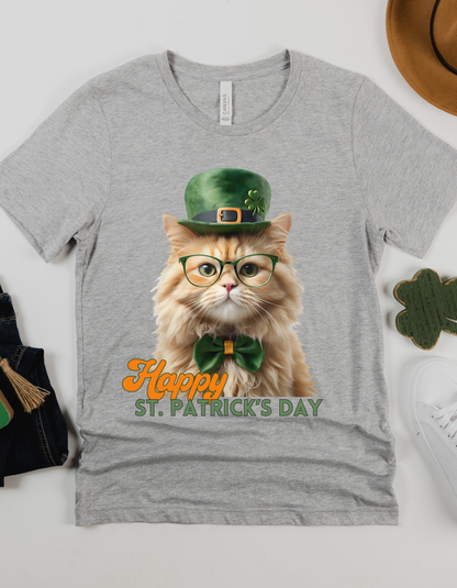 Lucky Cat St. Patrick’s Day Shirt & Sweatshirt – Funny Irish Outfit 🍀😻