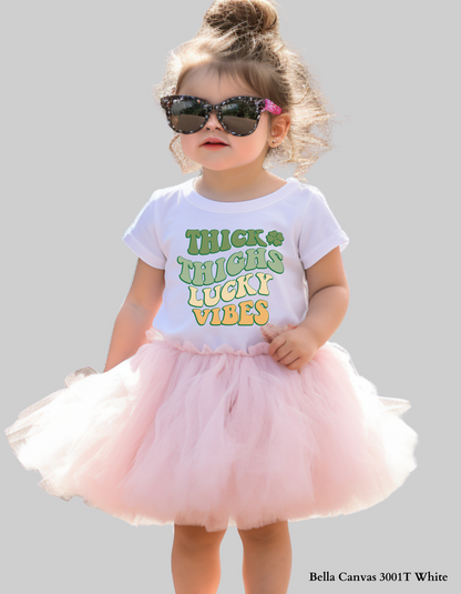 Lucky Vibes Kids’ St. Patrick’s Day Shirt & Sweatshirt – Retro Irish Outfit ☘️