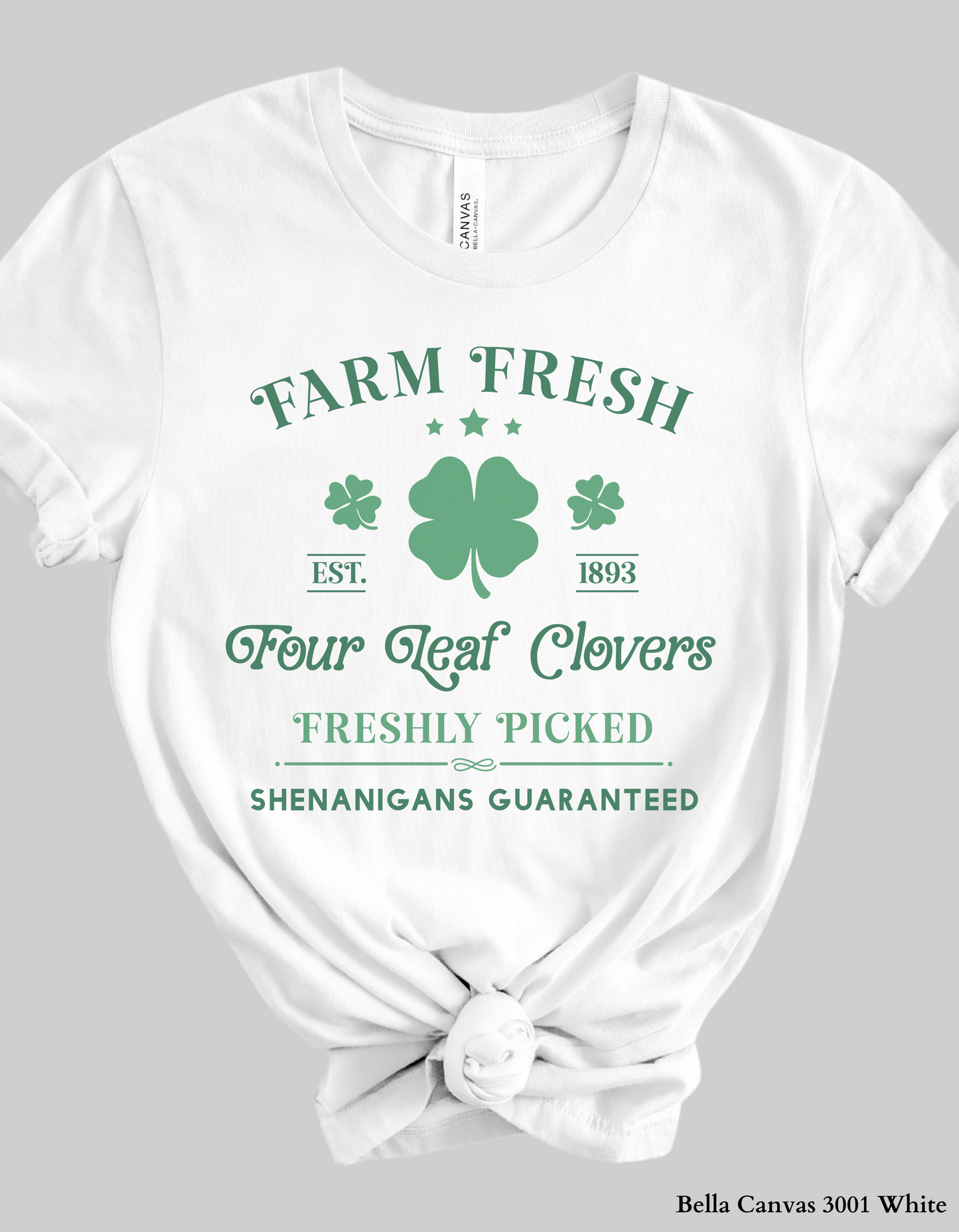 Farm Fresh Four Leaf Clovers – St. Patrick’s Day Shirt & Sweatshirt 🍀