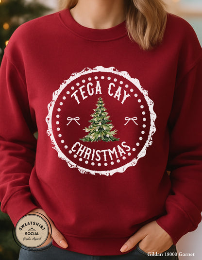 Hometown Christmas T-Shirt or Sweatshirt – Carolina Holiday Design (Adult Sizes S–2XL)