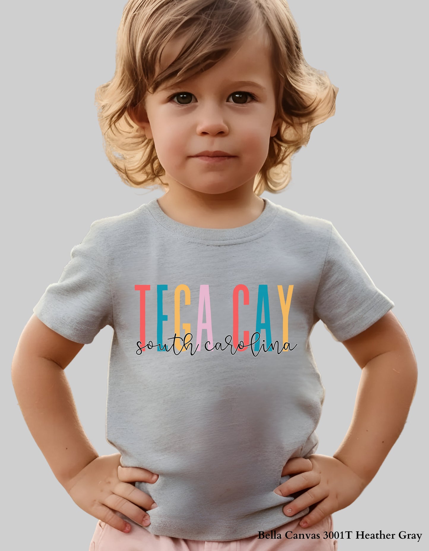 Kids’ Tega Cay South Carolina Shirt – Colorful Hometown Tee for Toddlers & Youth