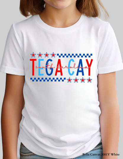 Kids’ Tega Cay Fourth of July Shirt – Patriotic Hometown Tee (Infant, Toddler & Youth Sizes)