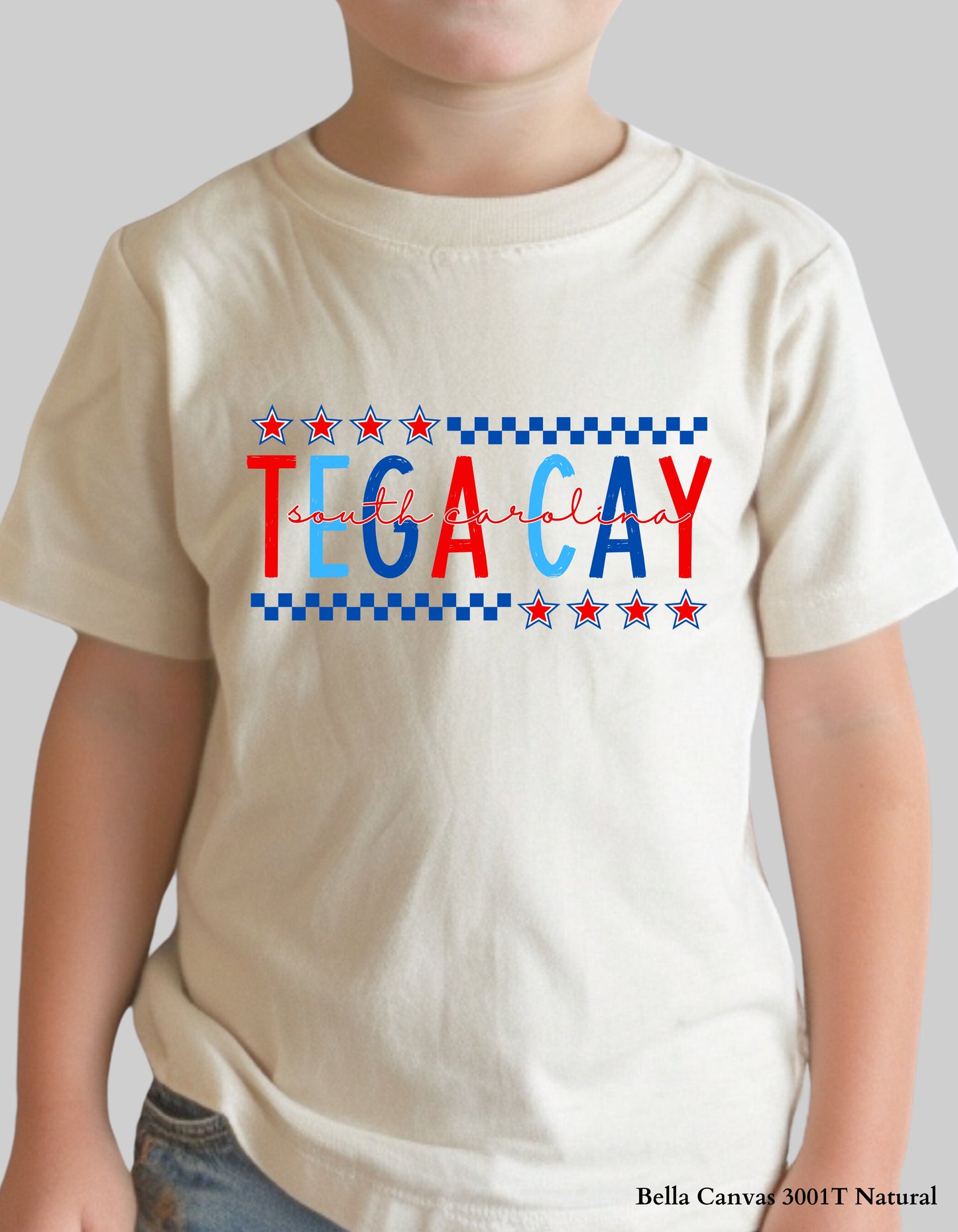 Kids’ Tega Cay Fourth of July Shirt – Patriotic Hometown Tee (Infant, Toddler & Youth Sizes)
