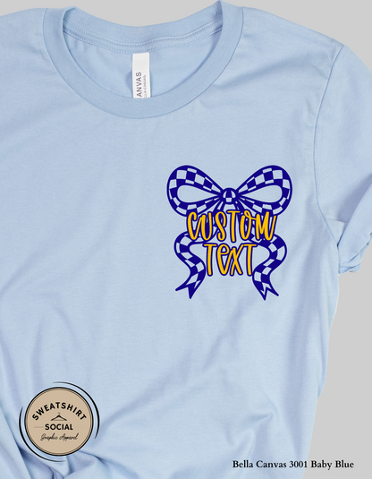 Custom Fort Mill Yellow Jackets Cheer Shirt – Pick Your Design (JV, Varsity, or FMHS Cheer)