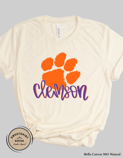 Clemson Tigers Shirt – Game Day Tee or Sweatshirt (Adult Sizes)