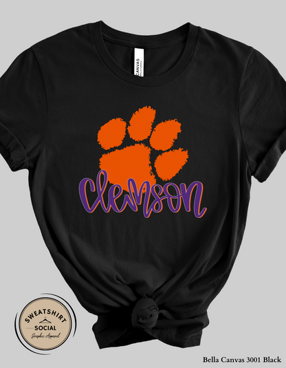 Clemson Tigers Shirt – Game Day Tee or Sweatshirt (Adult Sizes)