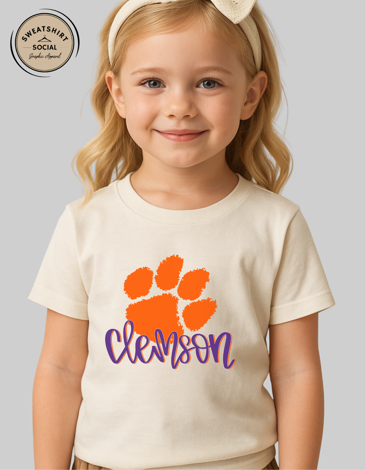 Kids Clemson Tigers Shirt – Game Day Tee or Sweatshirt (Infant, Toddler & Youth)