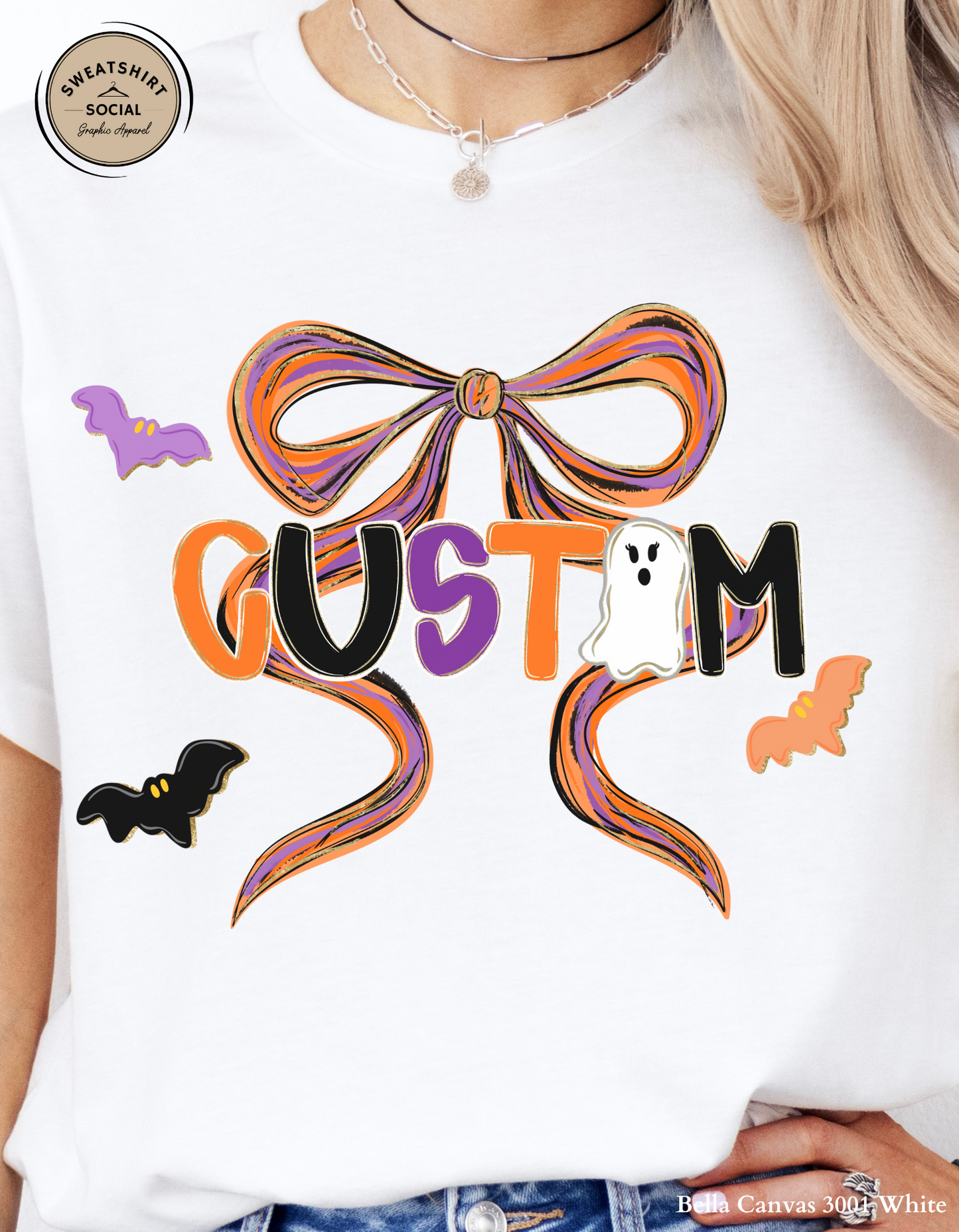 Kids Custom Halloween Alpha Shirt – Personalized Spooky Tee (Infant, Toddler, Youth)