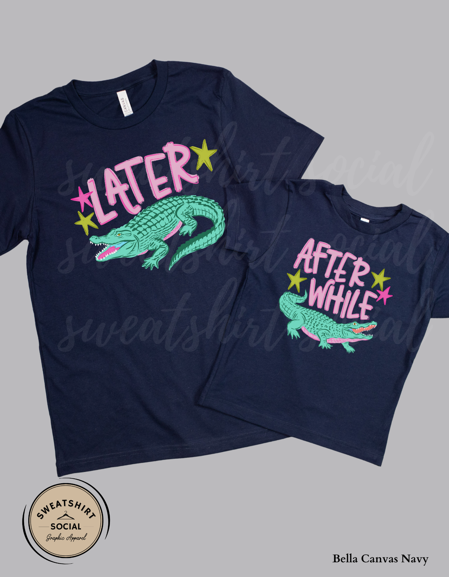 Later Gator After While Kids Shirt – Fun Retro Alligator Tee for Boys & Girls (Infant, Toddler & Youth)