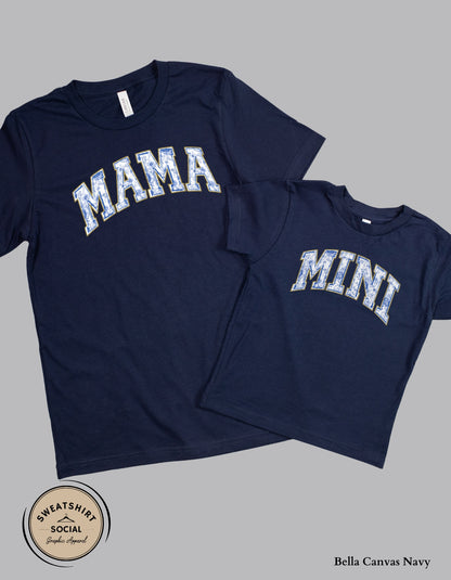 Mini Toile T-Shirt or Sweatshirt for Kids – Matching Mama & Mini Design (Infant–Youth Sizes)