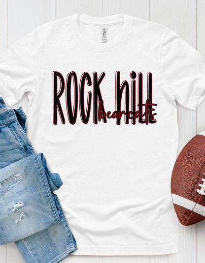 Rock Hill Bearcats T-Shirt and Sweatshirt – Vintage Lettered Look (Adult Sizes)